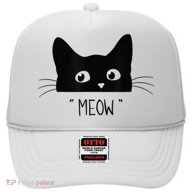 Black Cat Meow Cat Meow Kitty Funny Cats Kitty Hat
