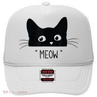 Black Cat Meow Cat Meow Kitty Funny Cats Kitty Hat thumb 0