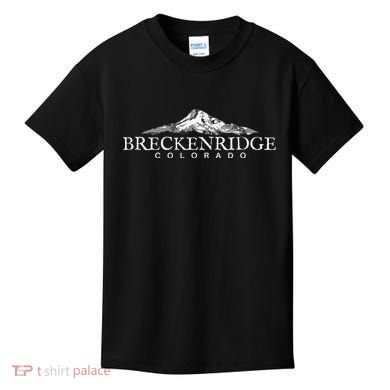 Breckenridge Colorado Mountain Town Kids T-Shirt