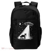 Border Collie Mom Dad Dog Funny Alien Ufo Backpack thumb 0