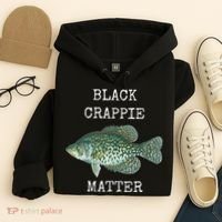 Black Crappie Matter Crappie Fishing Hoodie thumb 4