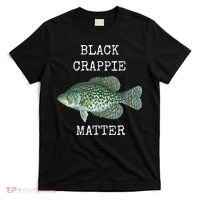 Black Crappie Matter Crappie Fishing T-Shirt thumb 0