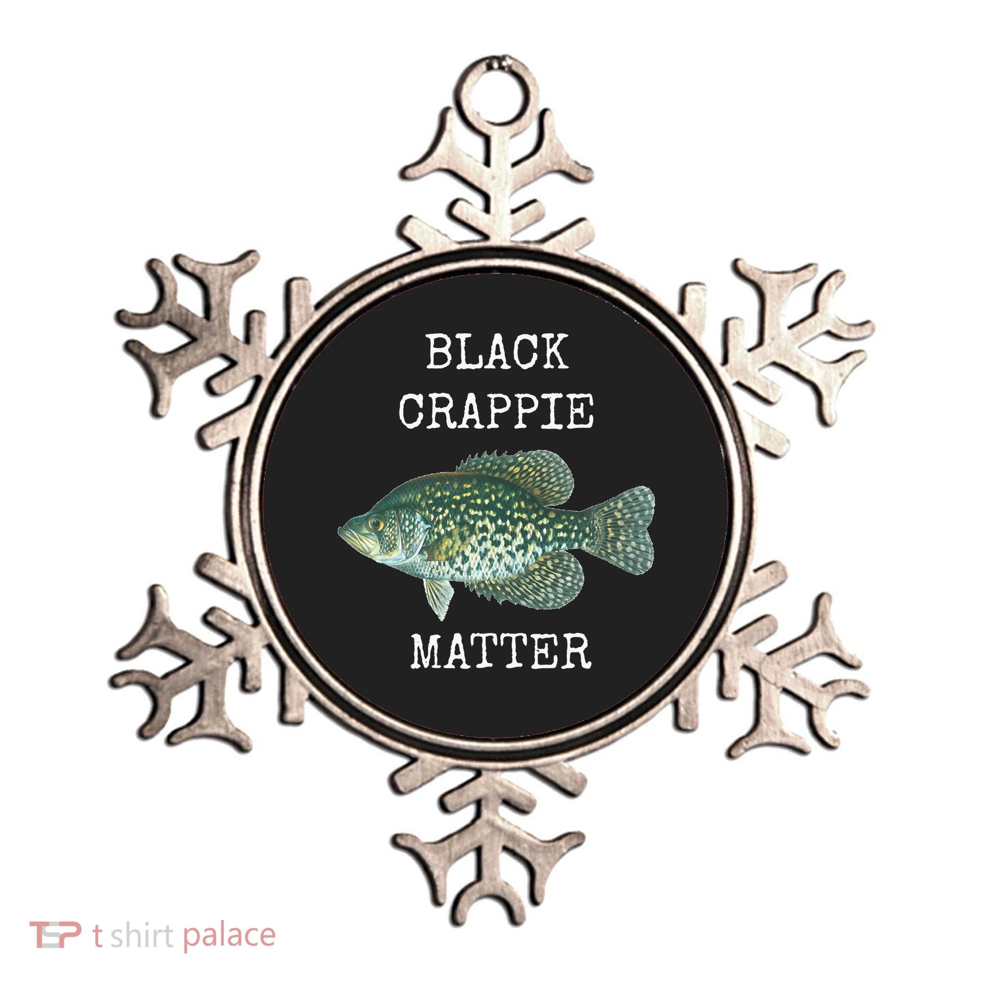 Black Crappie Matter Crappie Fishing Ornament