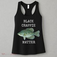 Black Crappie Matter Crappie Fishing Women's Tank Top thumb 3