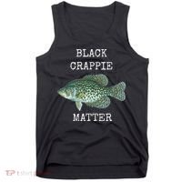 Black Crappie Matter Crappie Fishing Tank Top thumb 0