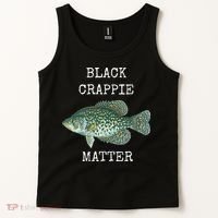 Black Crappie Matter Crappie Fishing Tank Top thumb 2