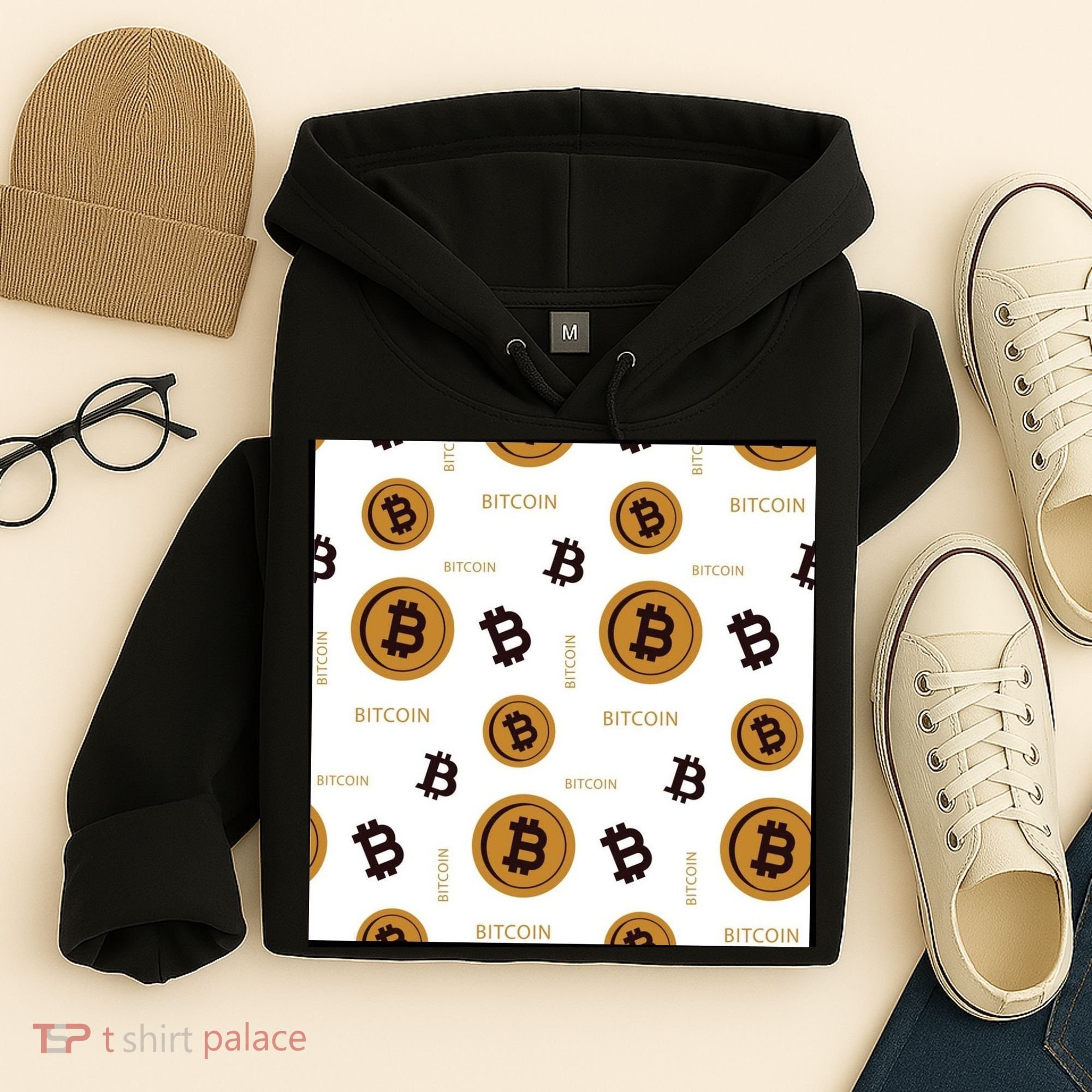 Bitcoin Cryptocurrency Money Hoodie