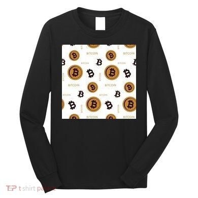 Bitcoin Cryptocurrency Money Long Sleeve Shirt