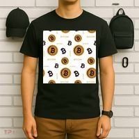Bitcoin Cryptocurrency Money T-Shirt thumb 6