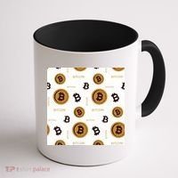Bitcoin Cryptocurrency Money Coffee Mug thumb 1