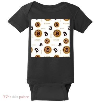 Bitcoin Cryptocurrency Money Baby Bodysuit