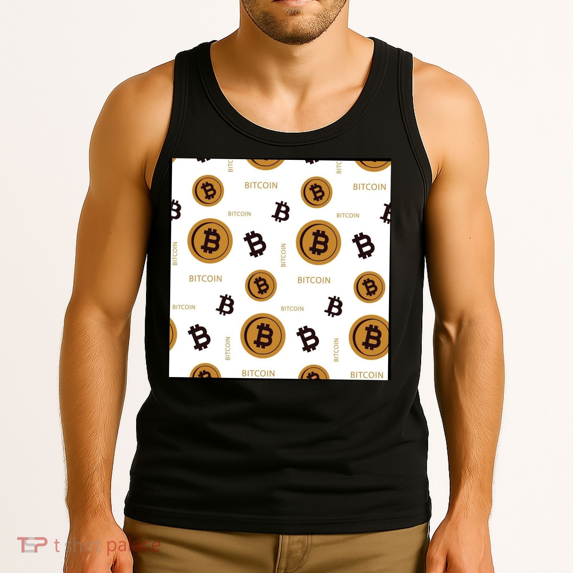 Bitcoin Cryptocurrency Money Tank Top