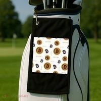 Bitcoin Cryptocurrency Money Golf Towel thumb 2