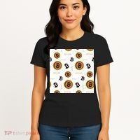 Bitcoin Cryptocurrency Money Women's T-Shirt thumb 4
