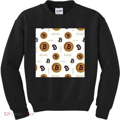 Bitcoin Cryptocurrency Money Kids Sweatshirt