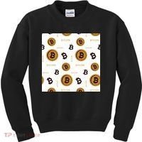 Bitcoin Cryptocurrency Money Kids Sweatshirt thumb 0