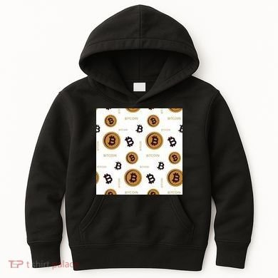 Bitcoin Cryptocurrency Money Kids Hoodie