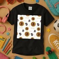 Bitcoin Cryptocurrency Money Kids T-Shirt thumb 3
