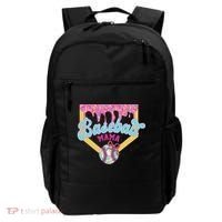 Baseball Cute Mama Ice Cream Cute Baseball Mom Gift Backpack thumb 0