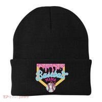 Baseball Cute Mama Ice Cream Cute Baseball Mom Gift Beanie thumb 0