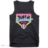 Baseball Cute Mama Ice Cream Cute Baseball Mom Gift Tank Top thumb 0