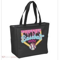 Baseball Cute Mama Ice Cream Cute Baseball Mom Gift Tote Bag thumb 2