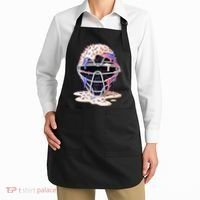 Baseball Catcher Mask Ice Cream Dripping Fan Apron thumb 2