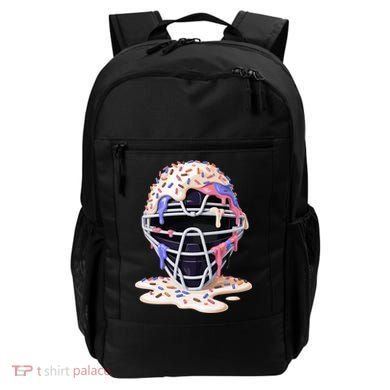 Baseball Catcher Mask Ice Cream Dripping Fan Backpack