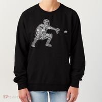 Baseball Catcher Men Kids Women's Sweatshirt thumb 0
