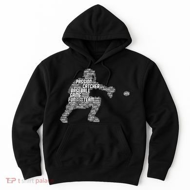 Baseball Catcher Men Kids Hoodie