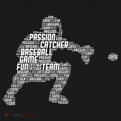 Baseball Catcher Men Kids Tall T-Shirt