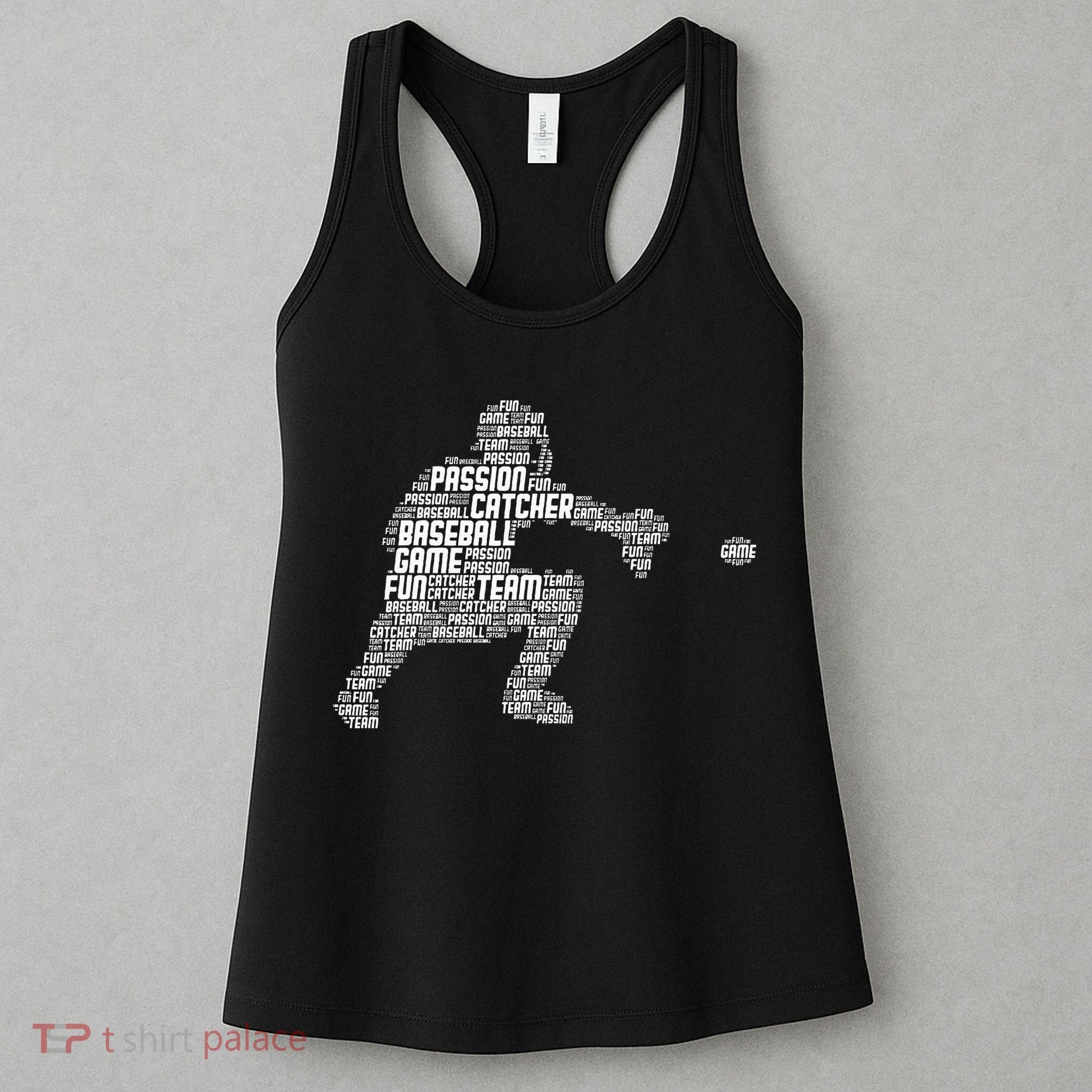 Baseball Catcher Men Kids Women's Tank Top
