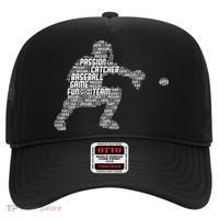Baseball Catcher Men Kids Hat thumb 0
