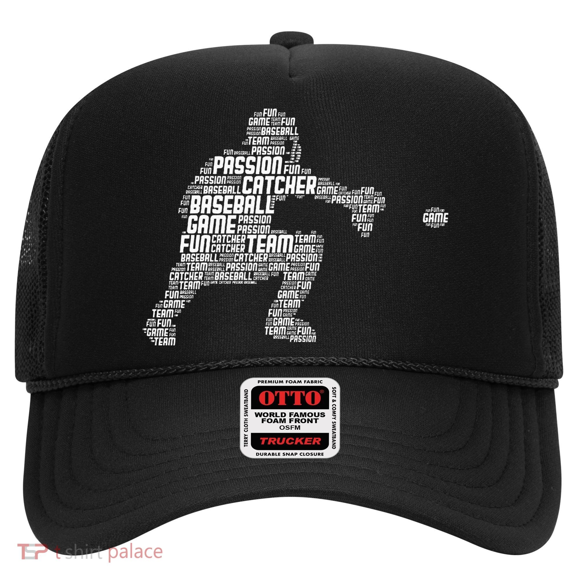 Baseball Catcher Men Kids Hat