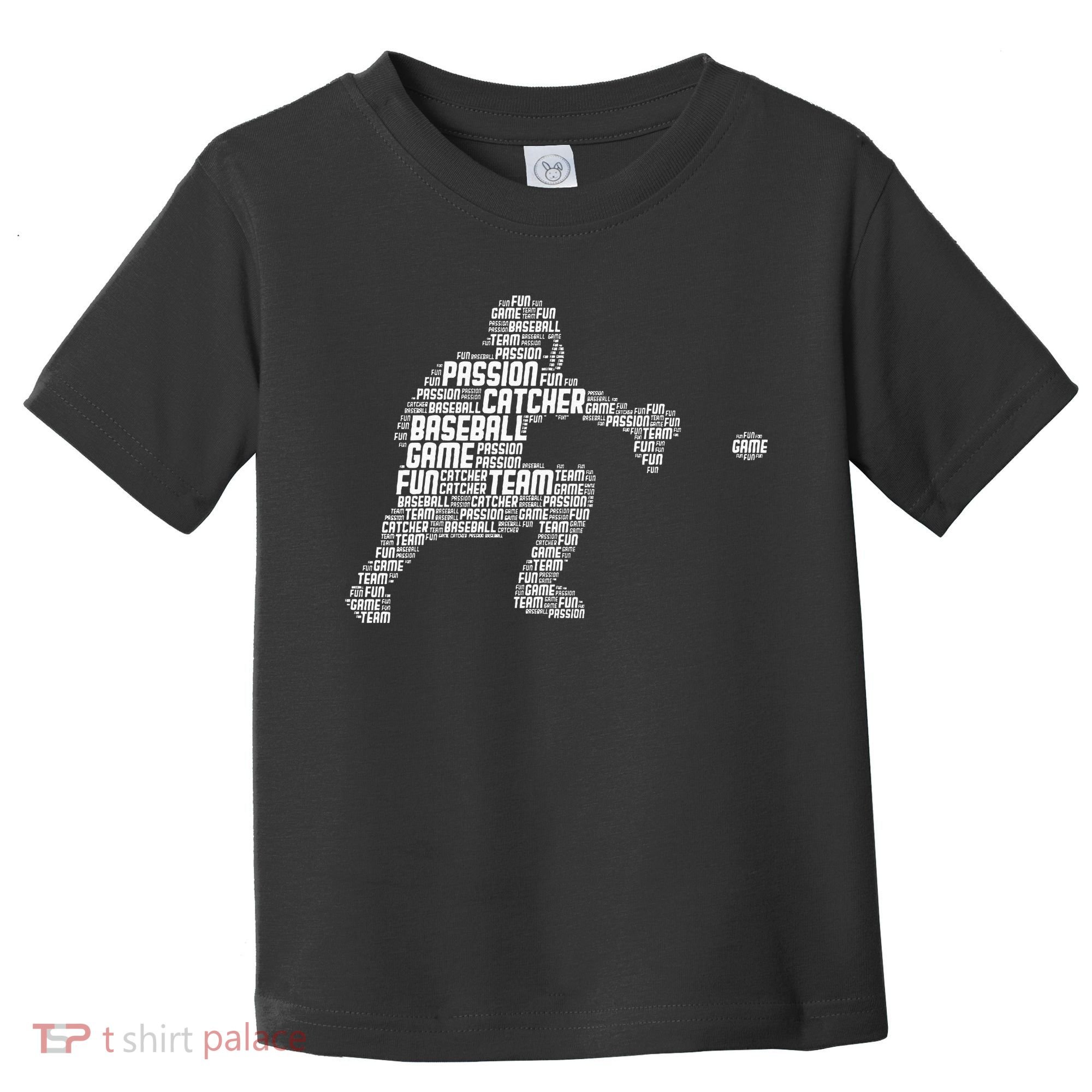 Baseball Catcher Men Kids Toddler T-Shirt