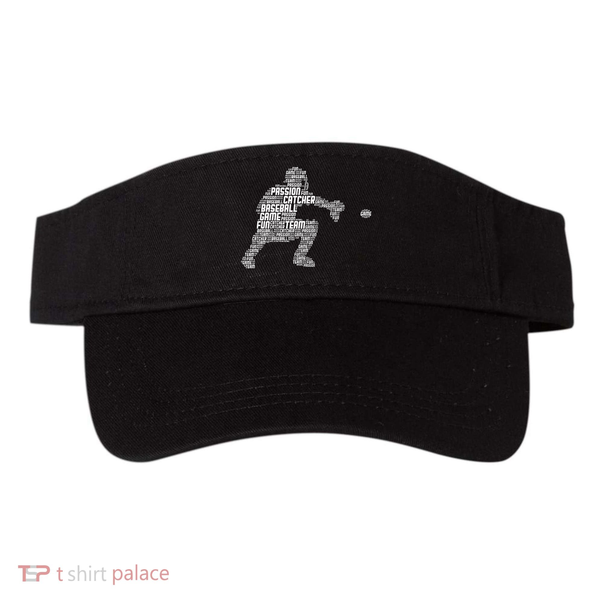 Baseball Catcher Men Kids Visor