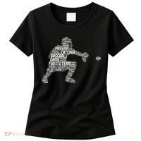 Baseball Catcher Men Kids Women's T-Shirt thumb 0