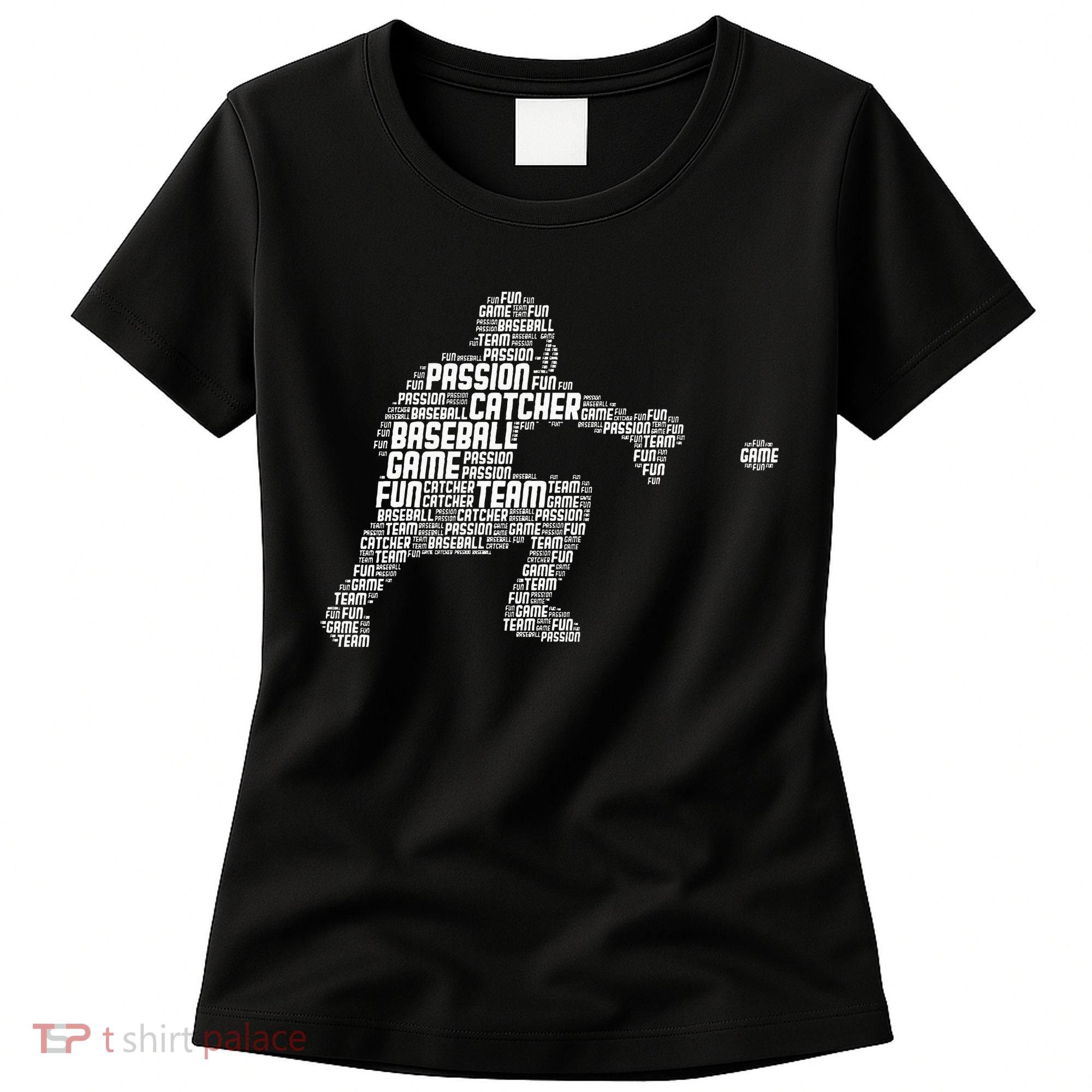 Baseball Catcher Men Kids Women's T-Shirt