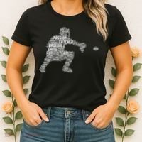 Baseball Catcher Men Kids Women's T-Shirt thumb 2