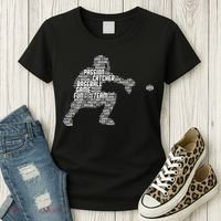 Baseball Catcher Men Kids Women's T-Shirt thumb 3