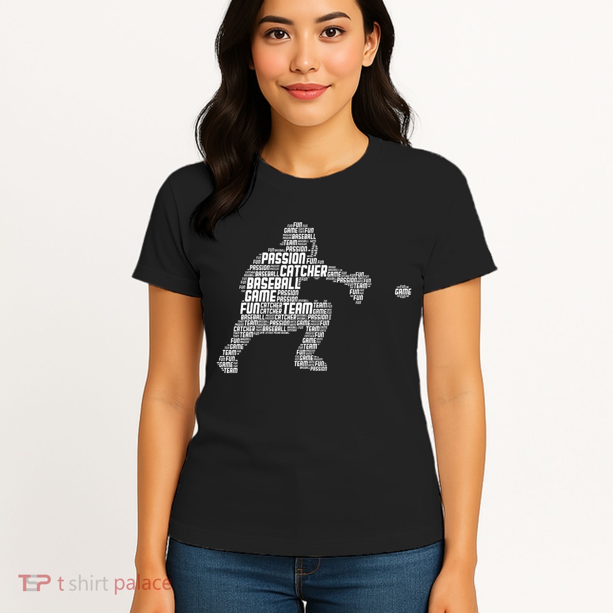 Baseball Catcher Men Kids Women's T-Shirt