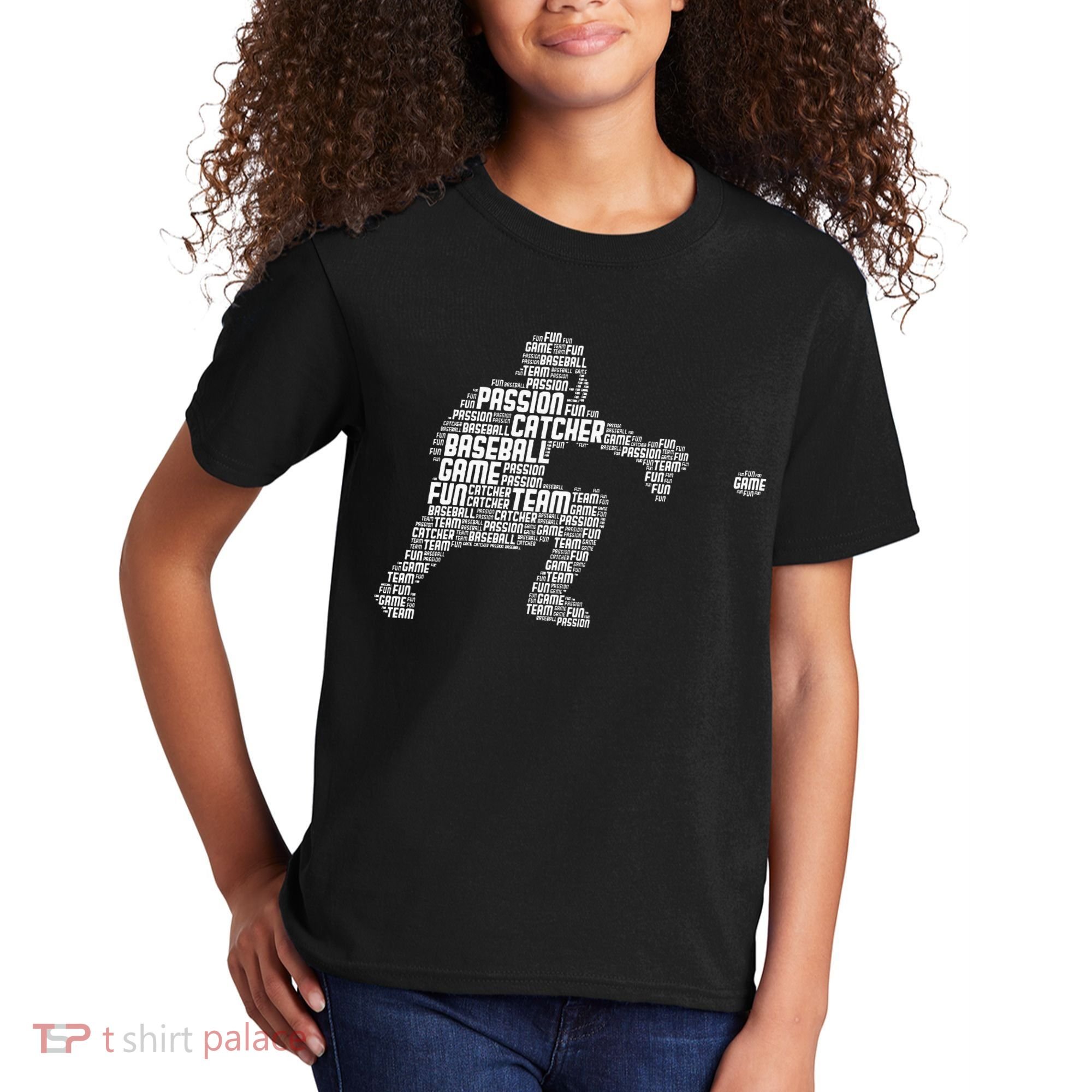 Baseball Catcher Men Kids Kids T-Shirt