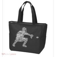 Baseball Catcher Men Kids Tote Bag thumb 3
