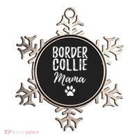 Border Collie Mama Funny Dog Lover Dog Mom Gift Ornament thumb 0