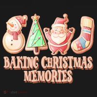 Baking Christmas Memories Cute Holiday Backpack thumb 2