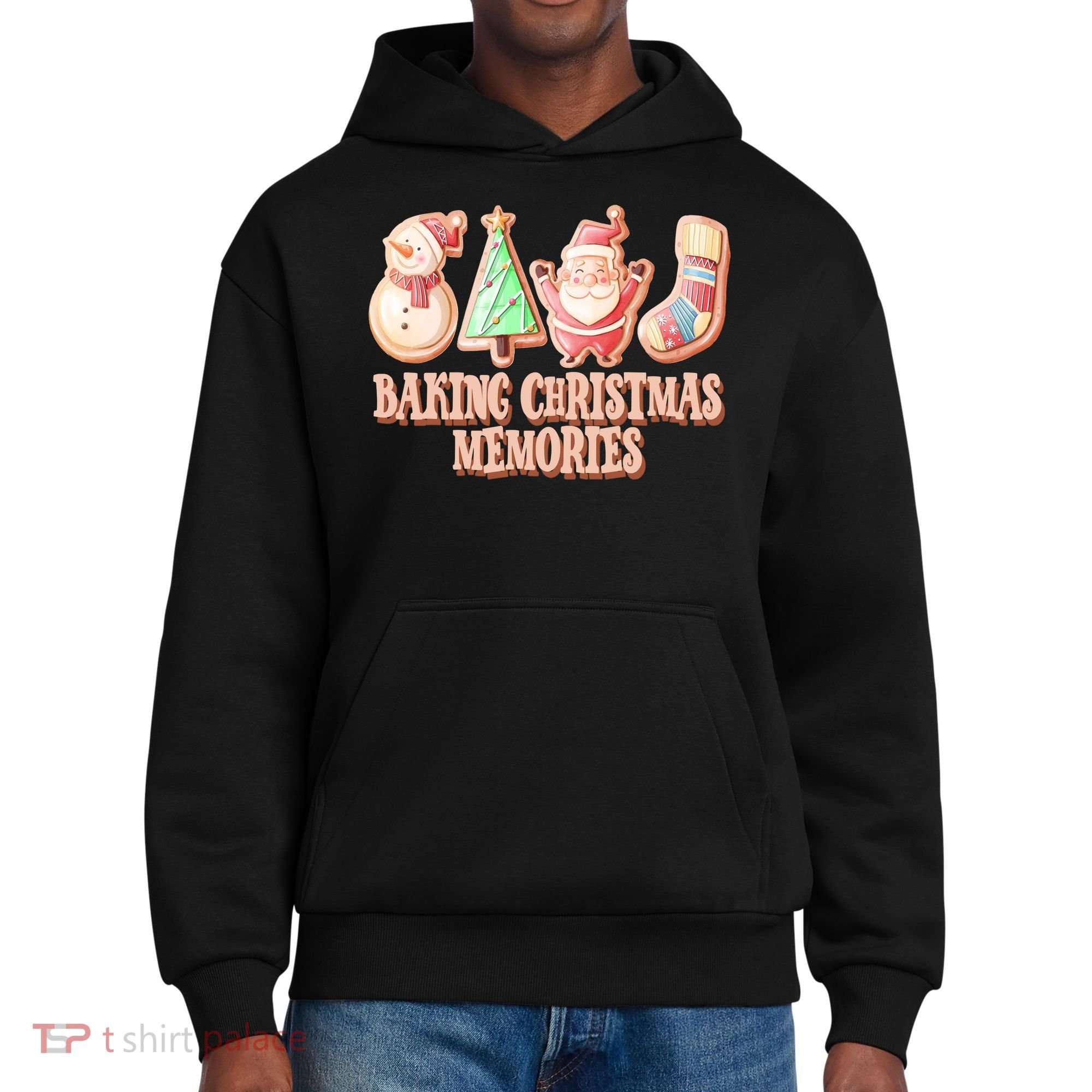 Baking Christmas Memories Cute Holiday District V.I.T. Heavyweight Hoodie