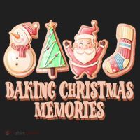 Baking Christmas Memories Cute Holiday District V.I.T. Heavyweight Hoodie thumb 2