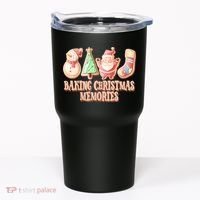 Baking Christmas Memories Cute Holiday Tumbler thumb 0