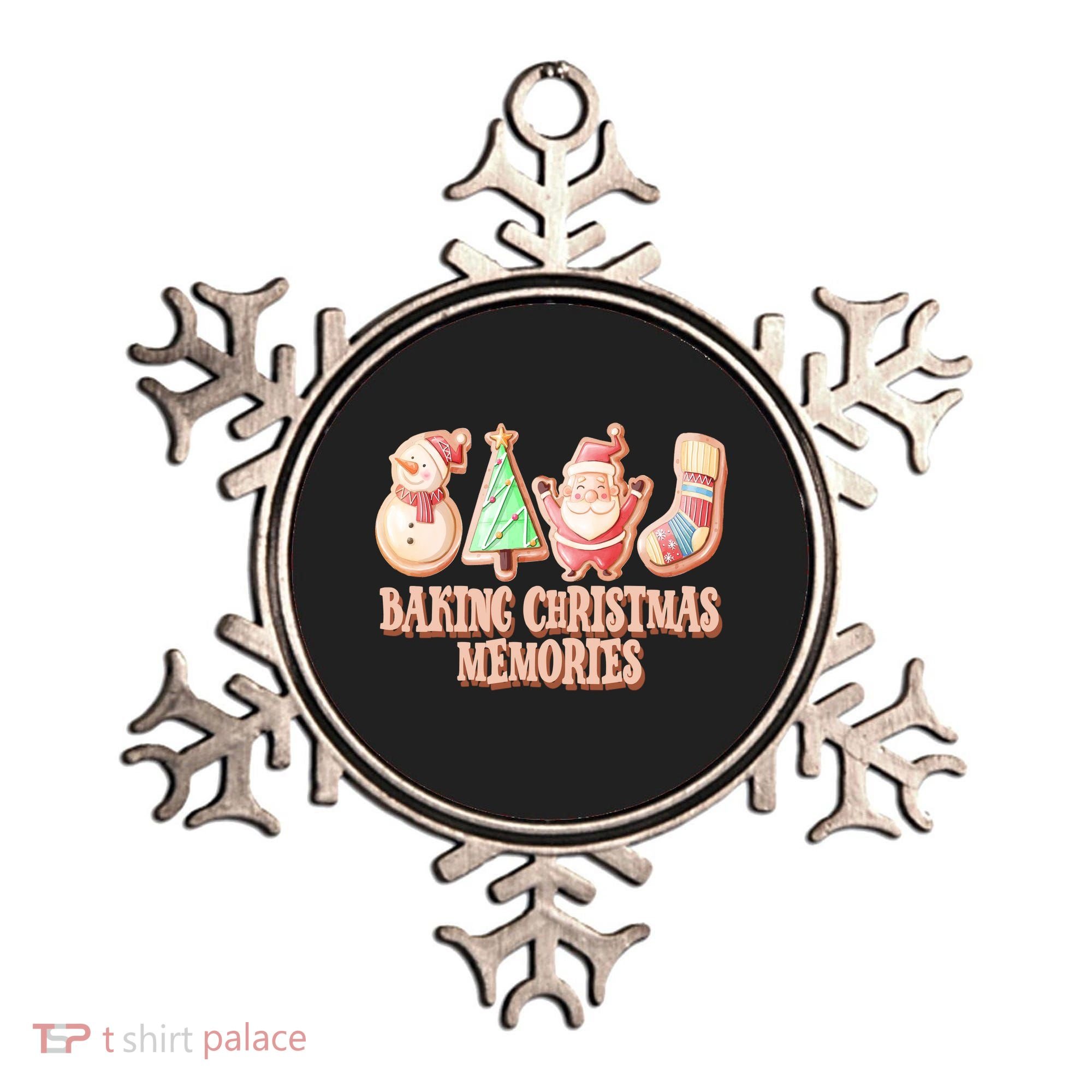 Baking Christmas Memories Cute Holiday Ornament