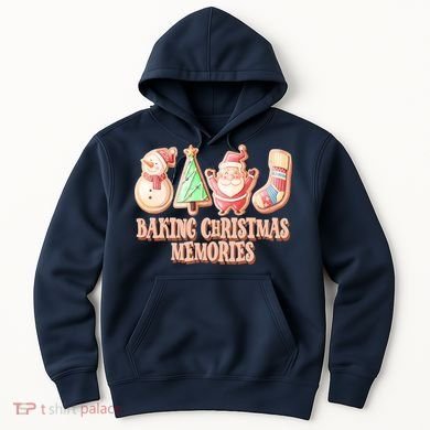 Baking Christmas Memories Cute Holiday Hoodie
